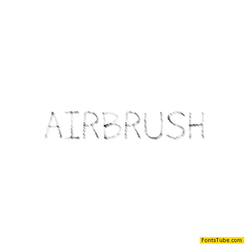 Airbrush Font