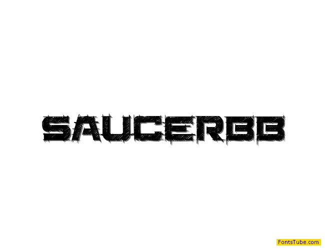 Saucer BB Font