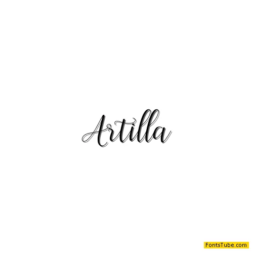 Artilla Script Font