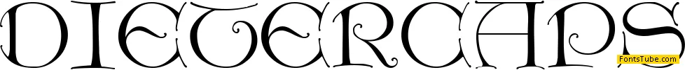 Dieter Caps Font