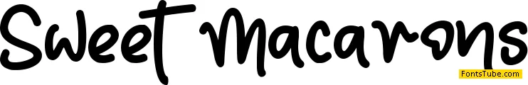 Sweet Macarons Font