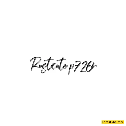 Rusticate