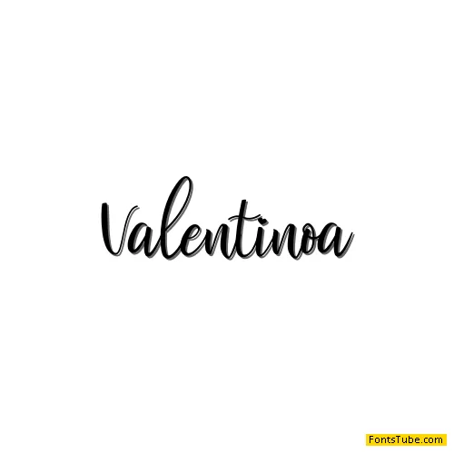 Valentinoa Font
