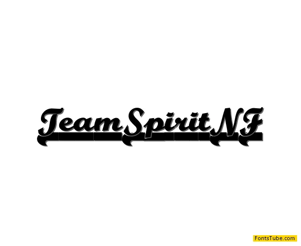Team Spirit NF Font