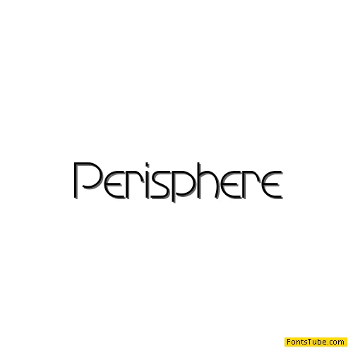 Perisphere Font