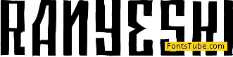 Ranyeski Font