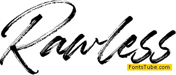 Rawless Font