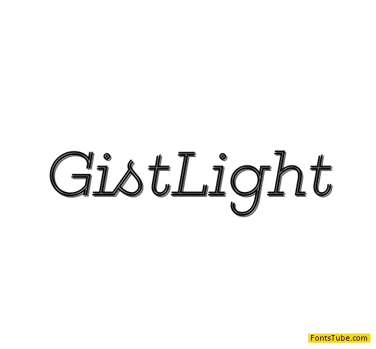 Gist Font