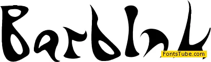 Barbed Ink Font