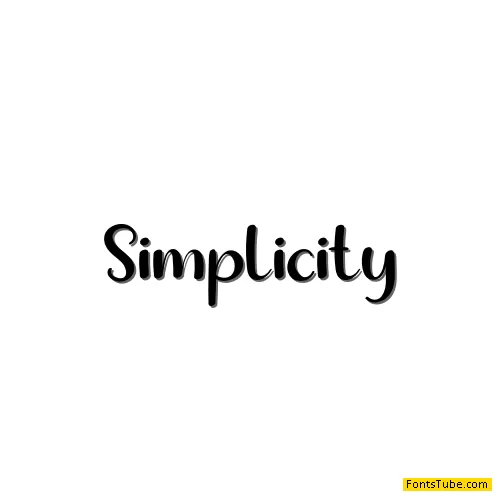 Simplicity