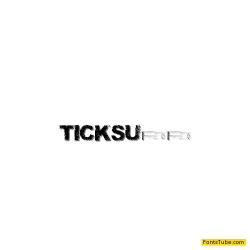 Ticket Scraps Font