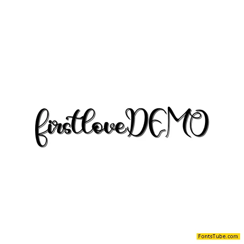 firstlove - Personal Use Font