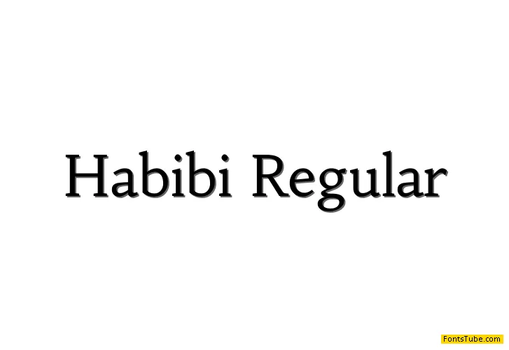 Habibi Font