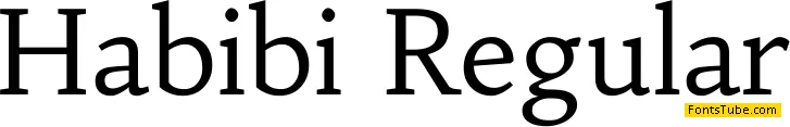 Habibi Font