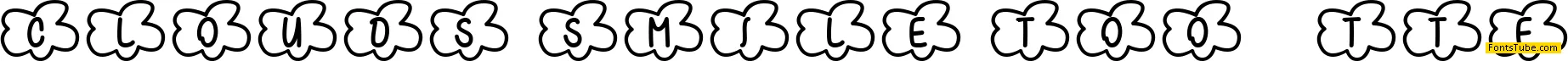 Clouds Smile Too Font