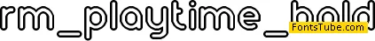 RM Playtime Font Family