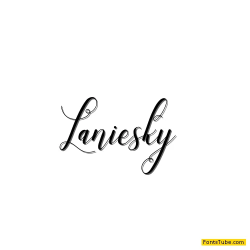 Laniesky Font