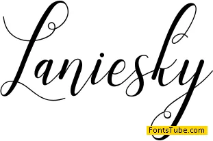 Laniesky Font