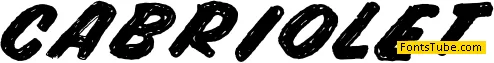 CABRIOLET Font