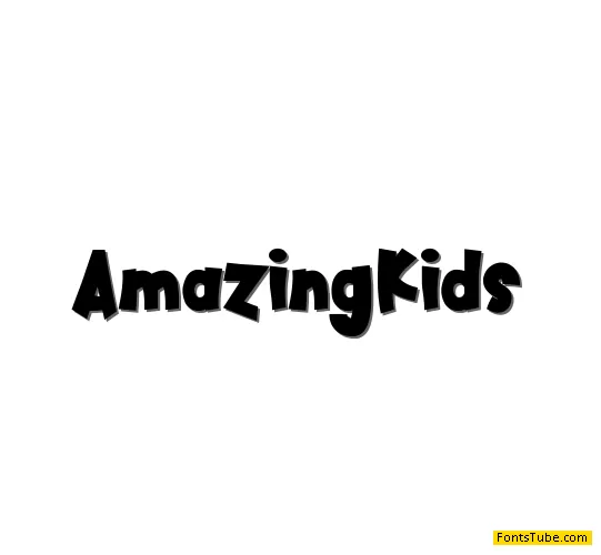 Amazing Kids Font