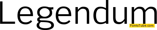 Legendum Font