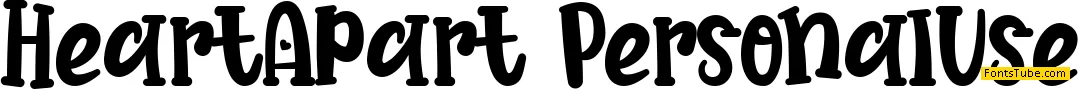Heart Apart Font