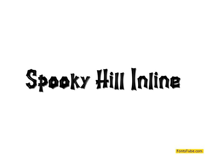 Spooky Hill Font Family
