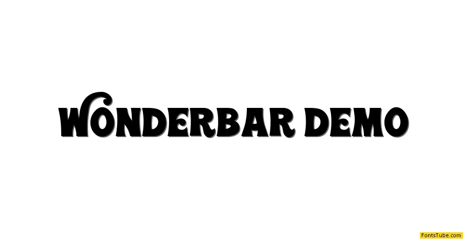 Wonderbar Font