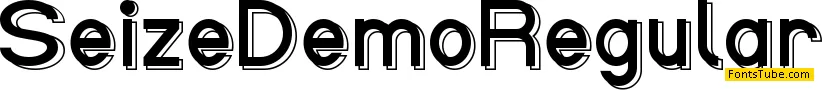 Seize Demo Font