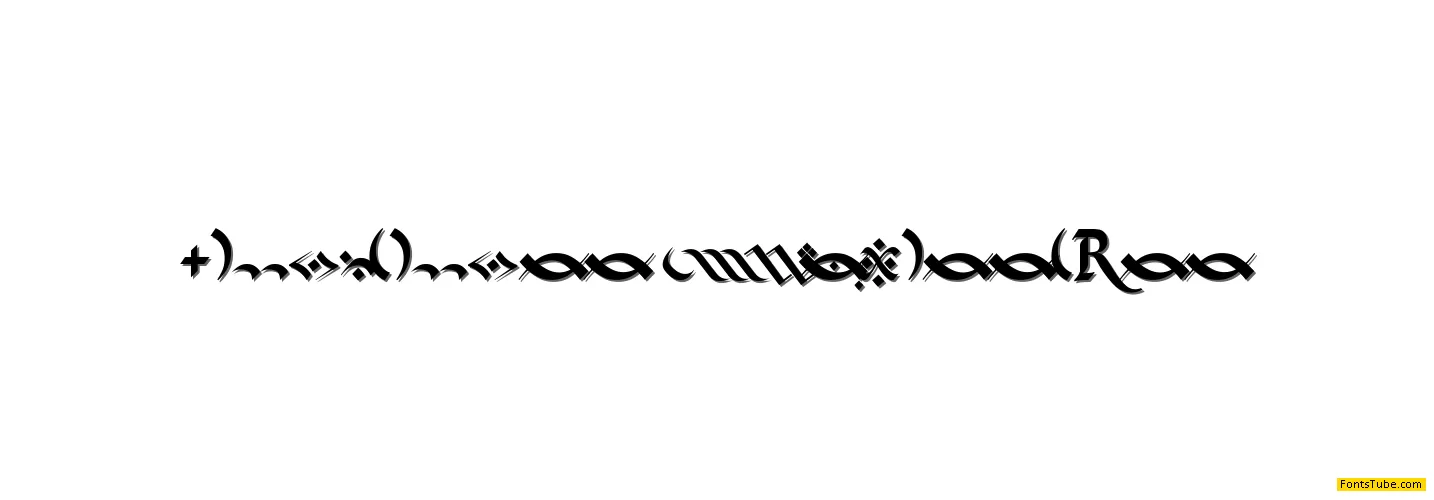 Kingthings Flourishes Font