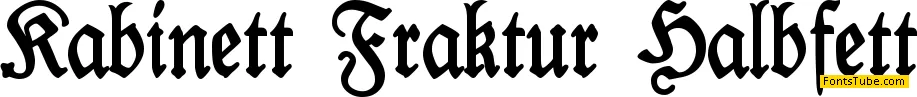 Kabinett-Fraktur Font Family