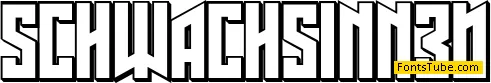 Schwachsinn Font Family