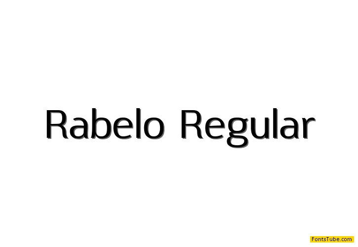 Rabelo Font