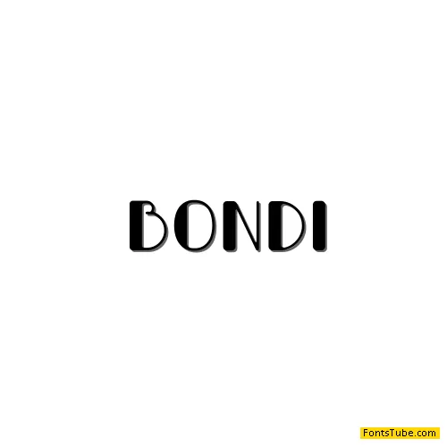 Bondi Font