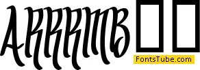 Arrr Matey BB Font