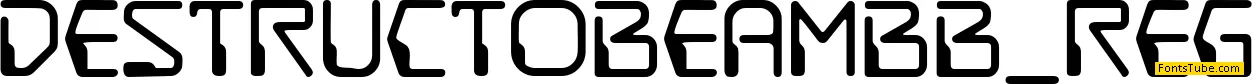 Destructo Beam BB Font Family