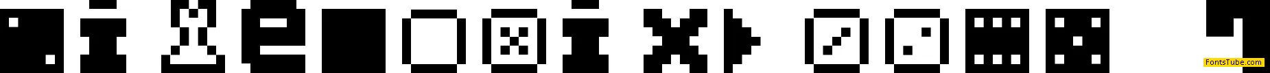 Pixel Dingbats-7 Font