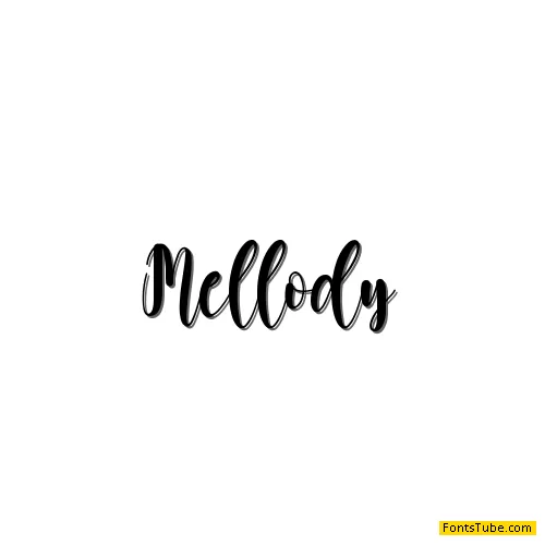 Mellody Font