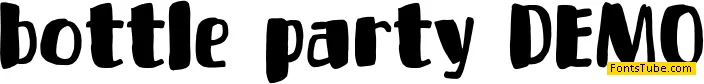 Bottle Party DEMO Font