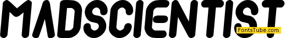 Mad scientist Font
