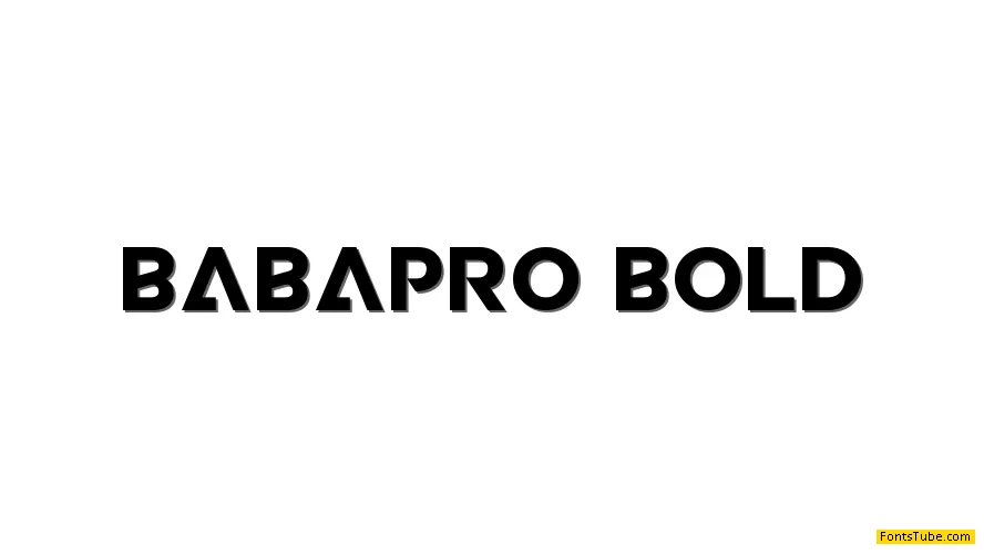 BABAPRO FONT Font