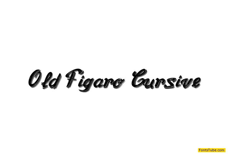 Old Figaro Cursive Font