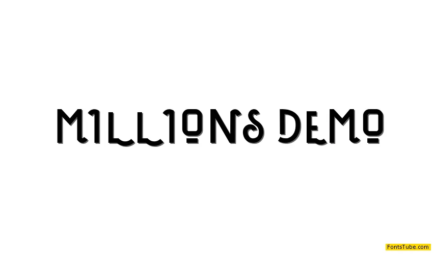 Millions Font