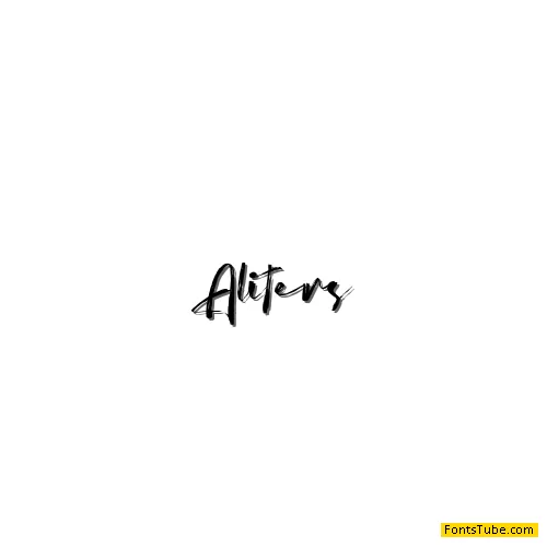 Aliters Font