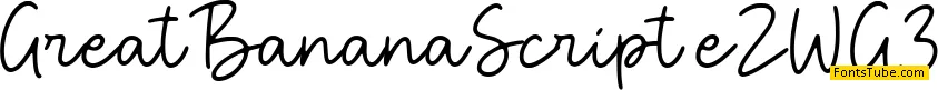 great banana script