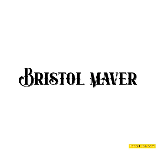 Bristol maver Font