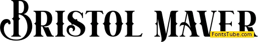 Bristol maver Font
