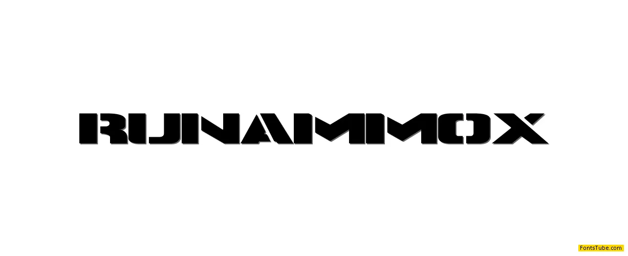 Runammox Font