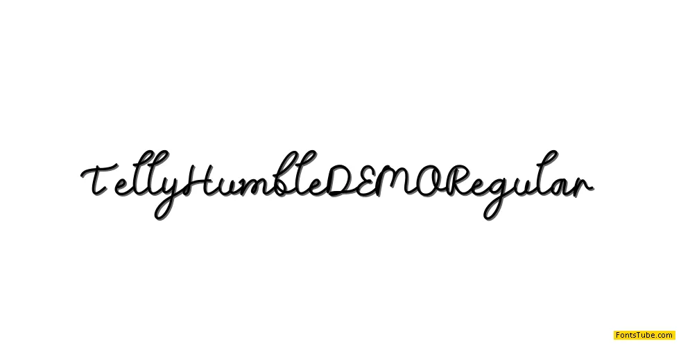 Telly Humble DEMO Font Family