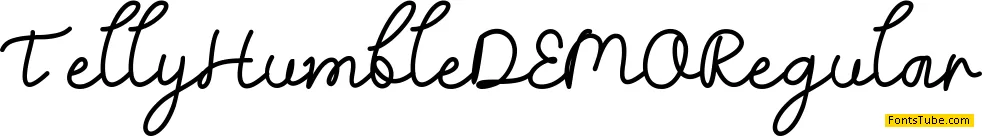 Telly Humble DEMO Font Family